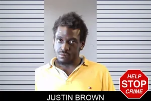 Justin Brown mugshot