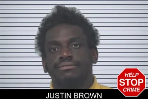 Justin Brown mugshot