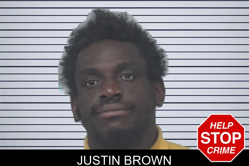 Justin Brown mugshot