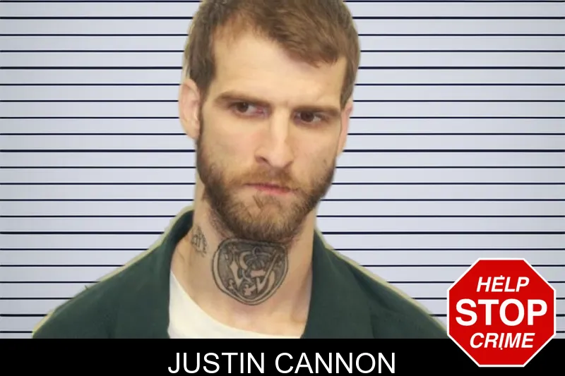 Justin Cannon mugshot