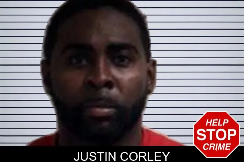 Justin Corley mugshot