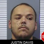 Justin Davis mugshot