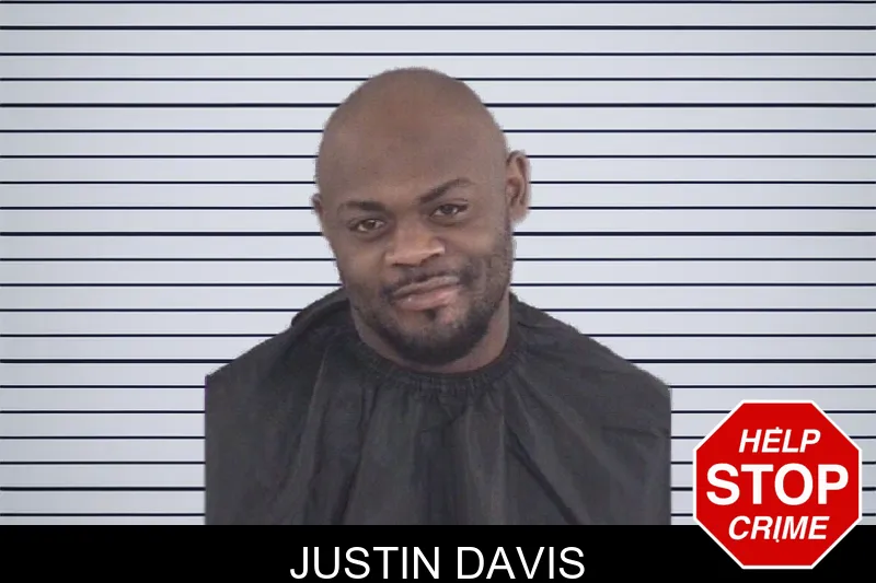 Justin Davis mugshot