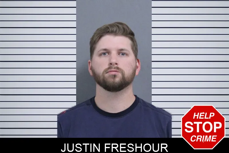 Justin Freshour mugshot