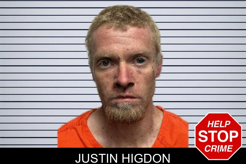 Justin Higdon mugshot