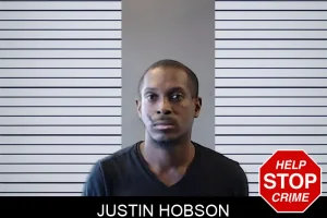 Justin Hobson mugshot