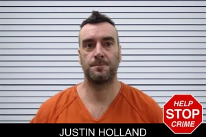 Justin Holland mugshot