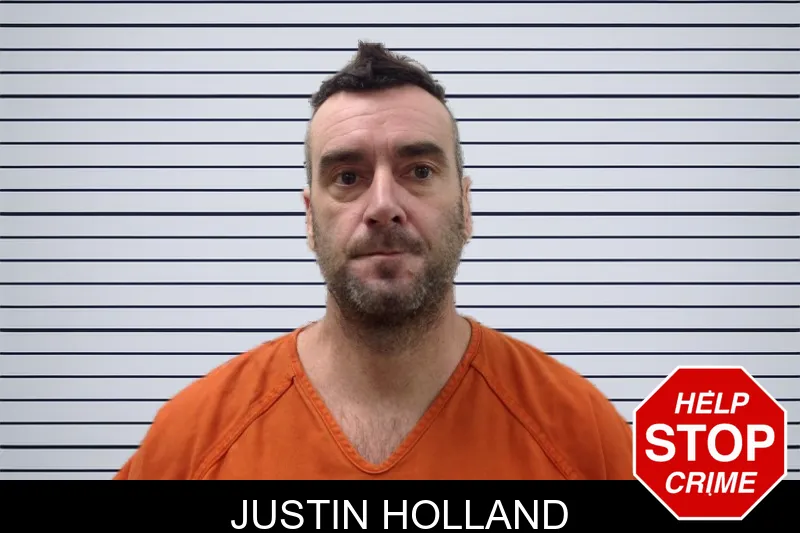 Justin Holland mugshot