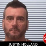 Justin Holland mugshot