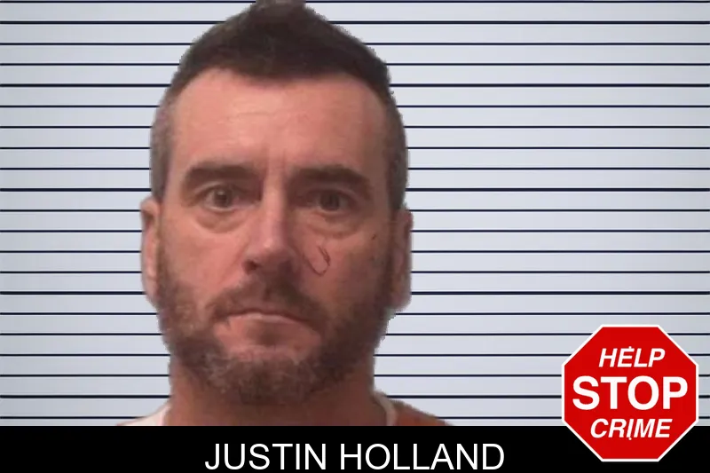 Justin Holland mugshot