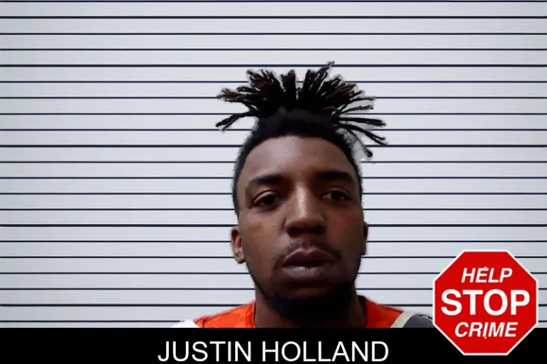 Justin Holland mugshot – Evans County , Georgia Justin Holland