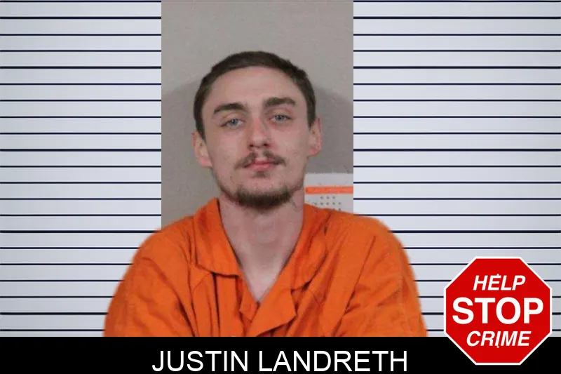 Justin Landreth mugshot