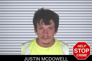 Justin McDowell mugshot