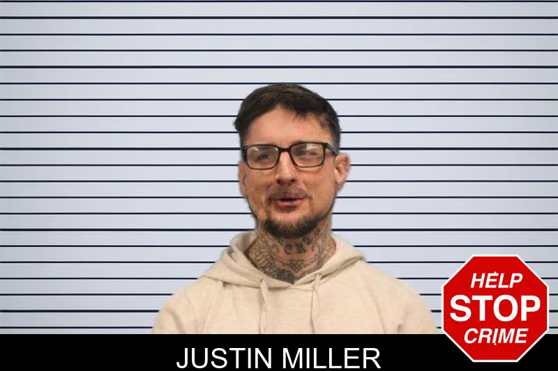 Justin Miller mugshot