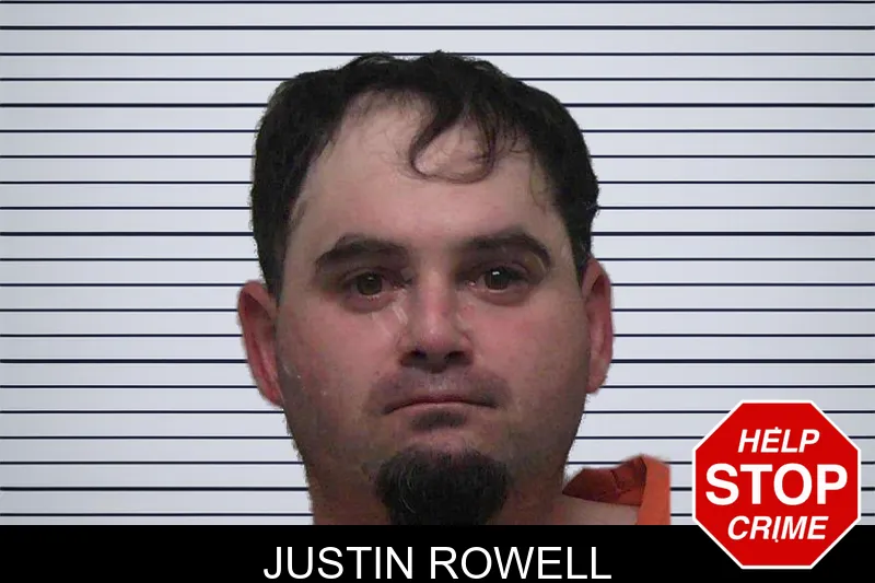 Justin Rowell mugshot