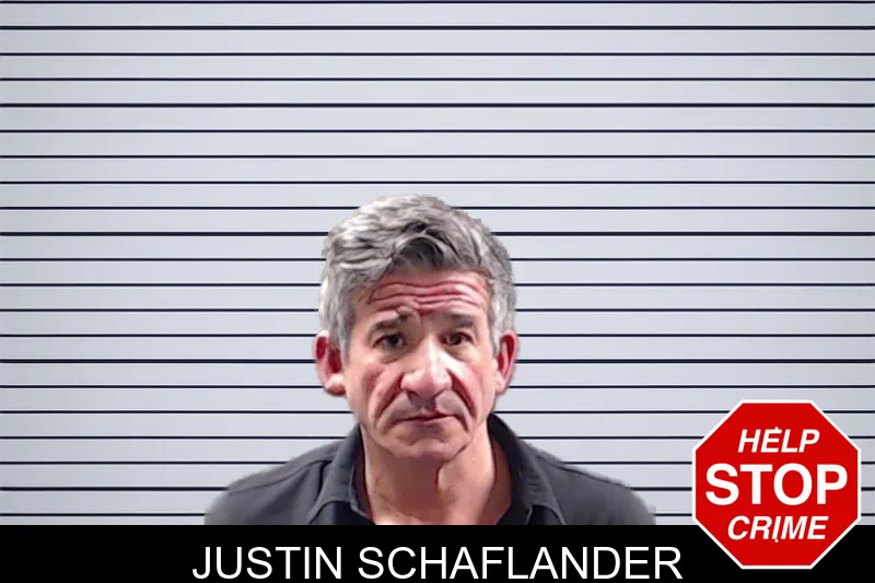 Justin Schaflander mugshot