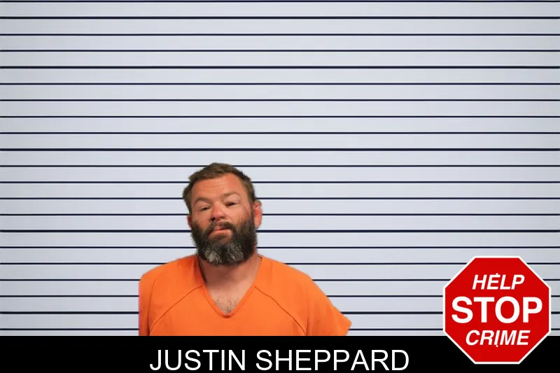 Justin Sheppard mugshot