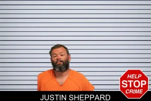 Justin Sheppard mugshot