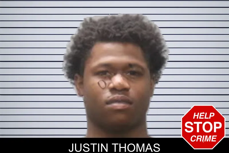 Justin Thomas mugshot