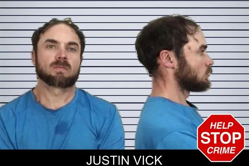 Justin Vick mugshot