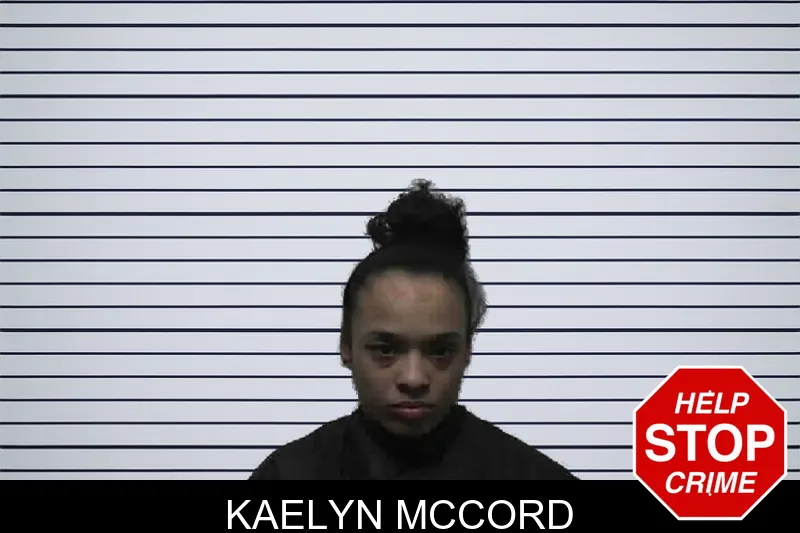 Kaelyn McCord mugshot