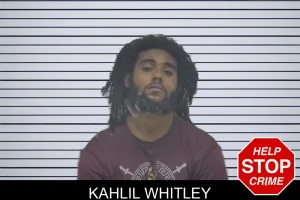 Kahlil Whitley mugshot