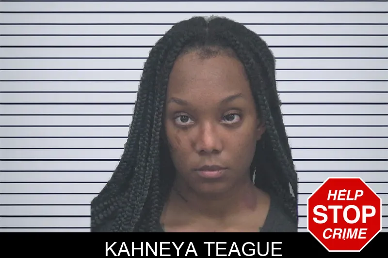 Kahneya Teague mugshot