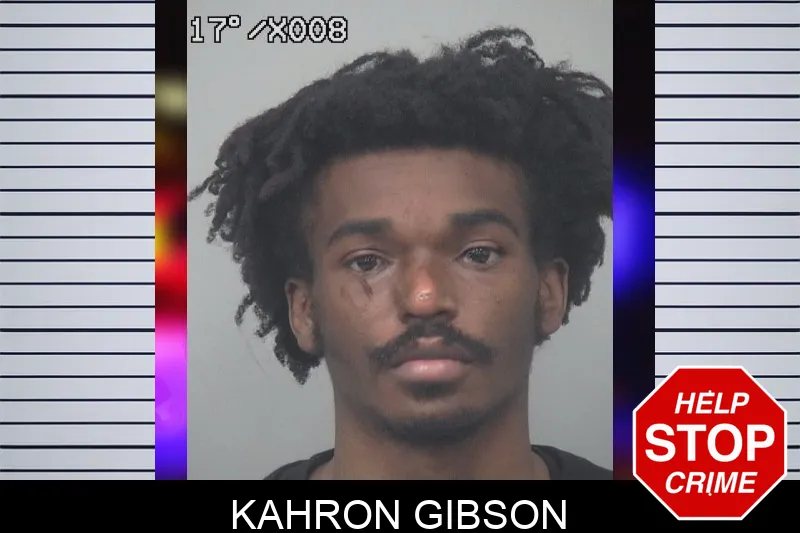 Kahron Gibson mugshot