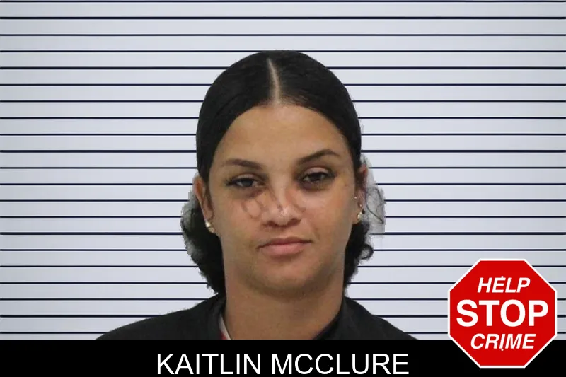 Kaitlin McClure mugshot