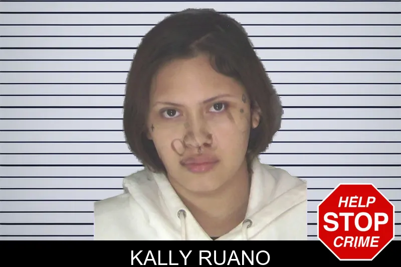 Kally Ruano mugshot