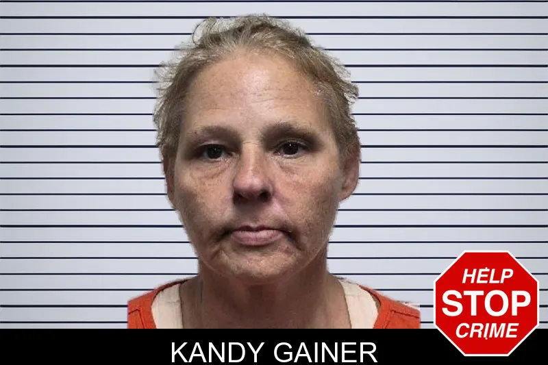 Kandy Gainer mugshot
