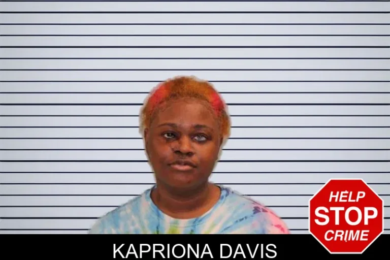 Kapriona Davis mugshot – Grady County , Georgia Kapriona Davis