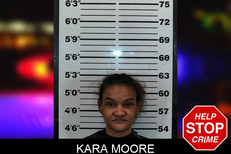 Kara Moore mugshot