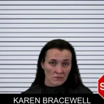 Karen Bracewell mugshot – Hart County , Georgia Karen Bracewell mugshot