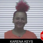 Karena Keys mugshot