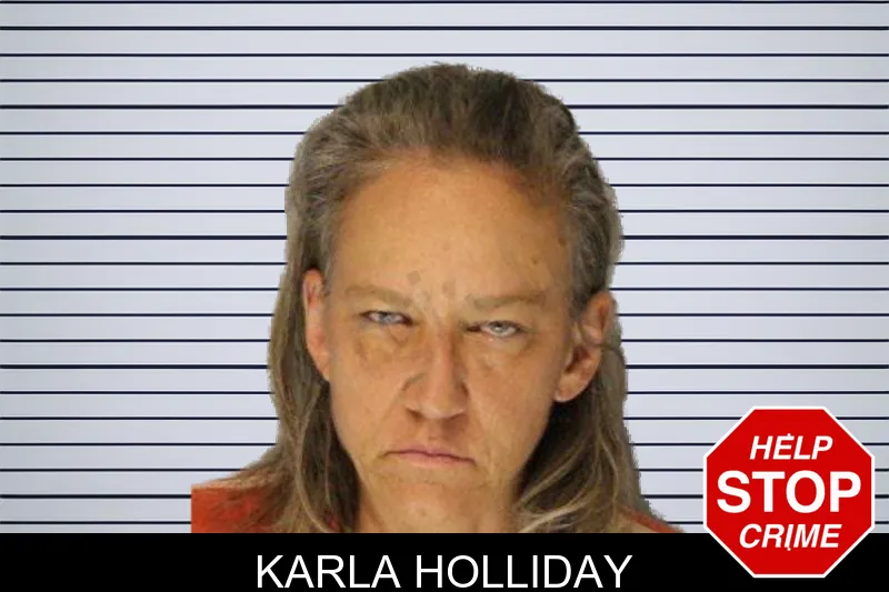 Karla Holliday mugshot