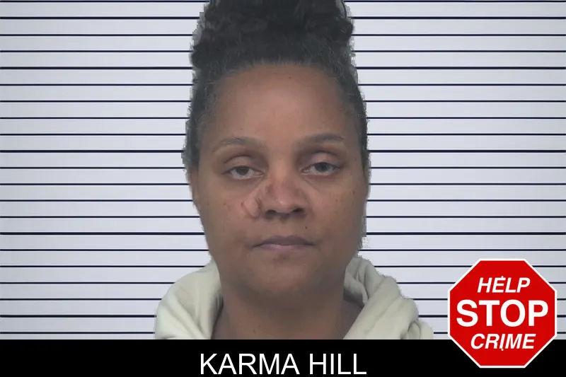 Karma Hill mugshot
