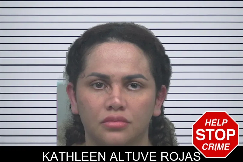 Kathleen Altuve Rojas mugshot