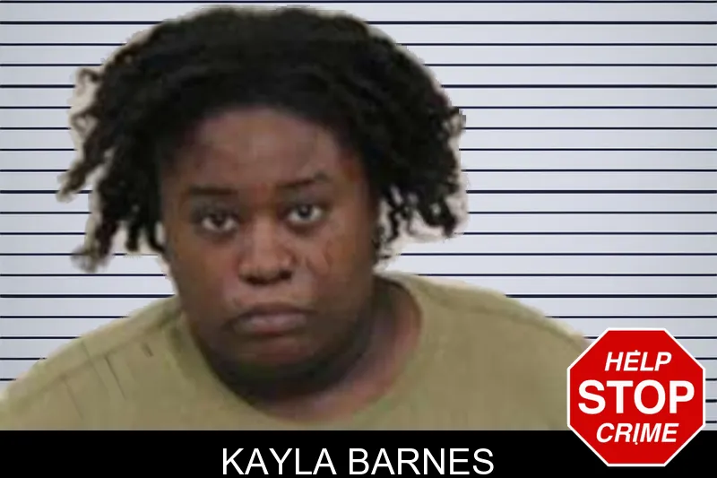 Kayla Barnes mugshot – Peach County , Georgia Kayla Barnes mugshot