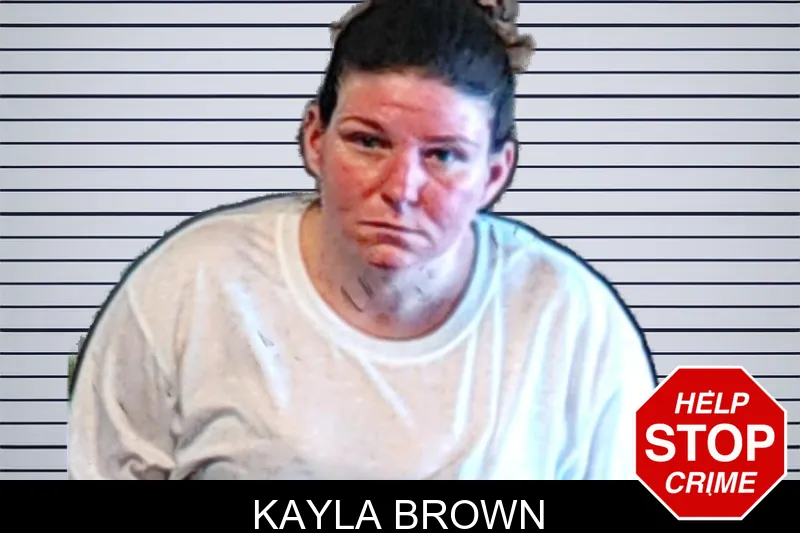 Kayla Brown mugshot