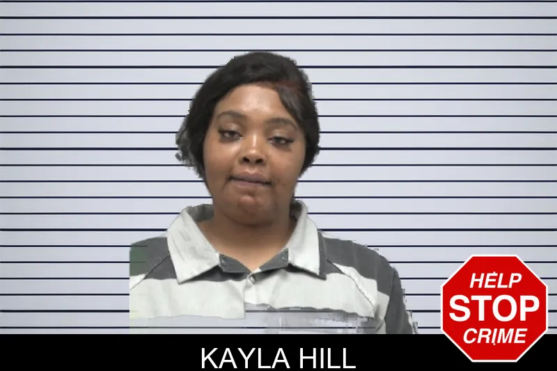Kayla Hill mugshot