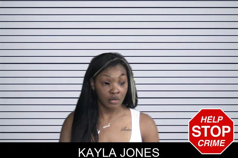 Kayla Jones mugshot