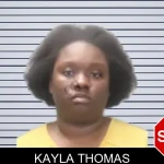 Kayla Thomas mugshot