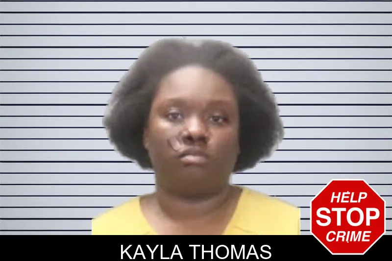 Kayla Thomas mugshot
