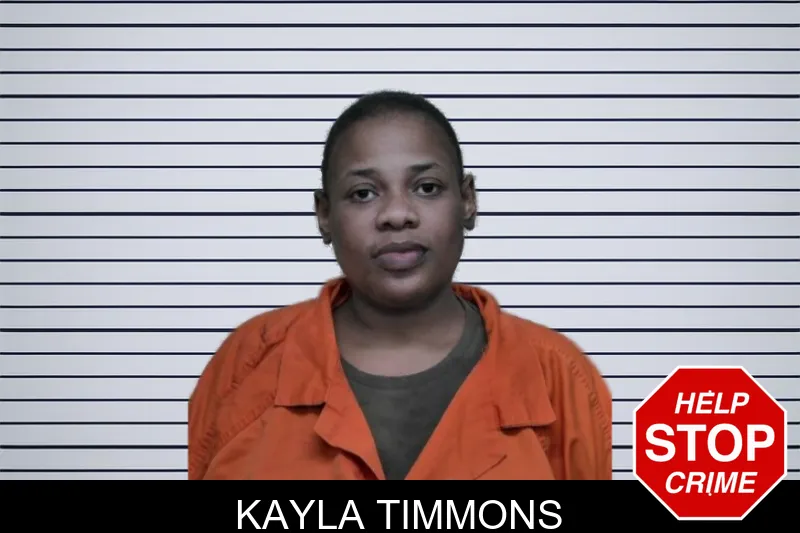 Kayla Timmons mugshot