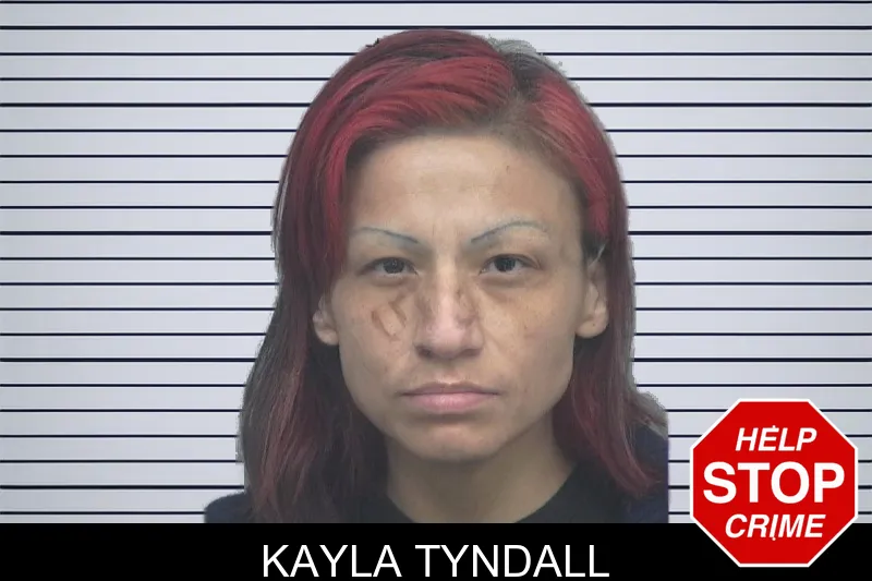 Kayla Tyndall mugshot