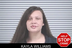 Kayla Williams mugshot
