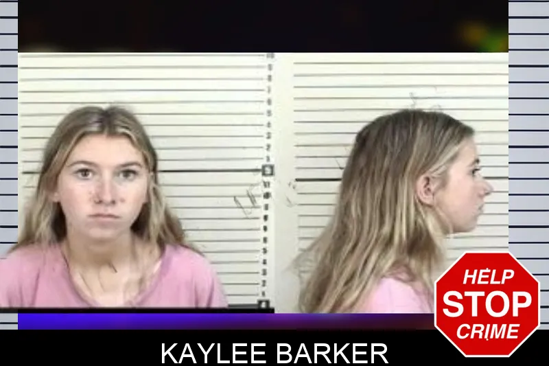 Kaylee Barker mugshot