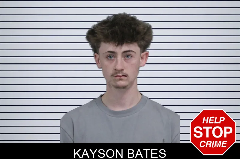 Kayson Bates mugshot