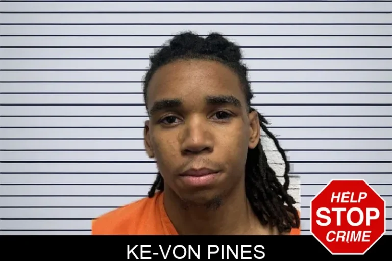 Ke-Von Pines mugshot – Dade County , Georgia Ke-Von Pines